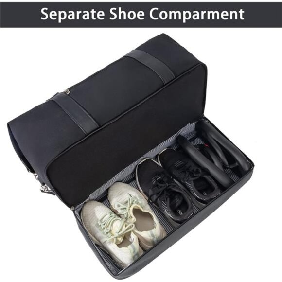 WeekenderBags For Women With ShoeCompartment LargeCapacity Travel Overnight Bags - Picture 6 of 7